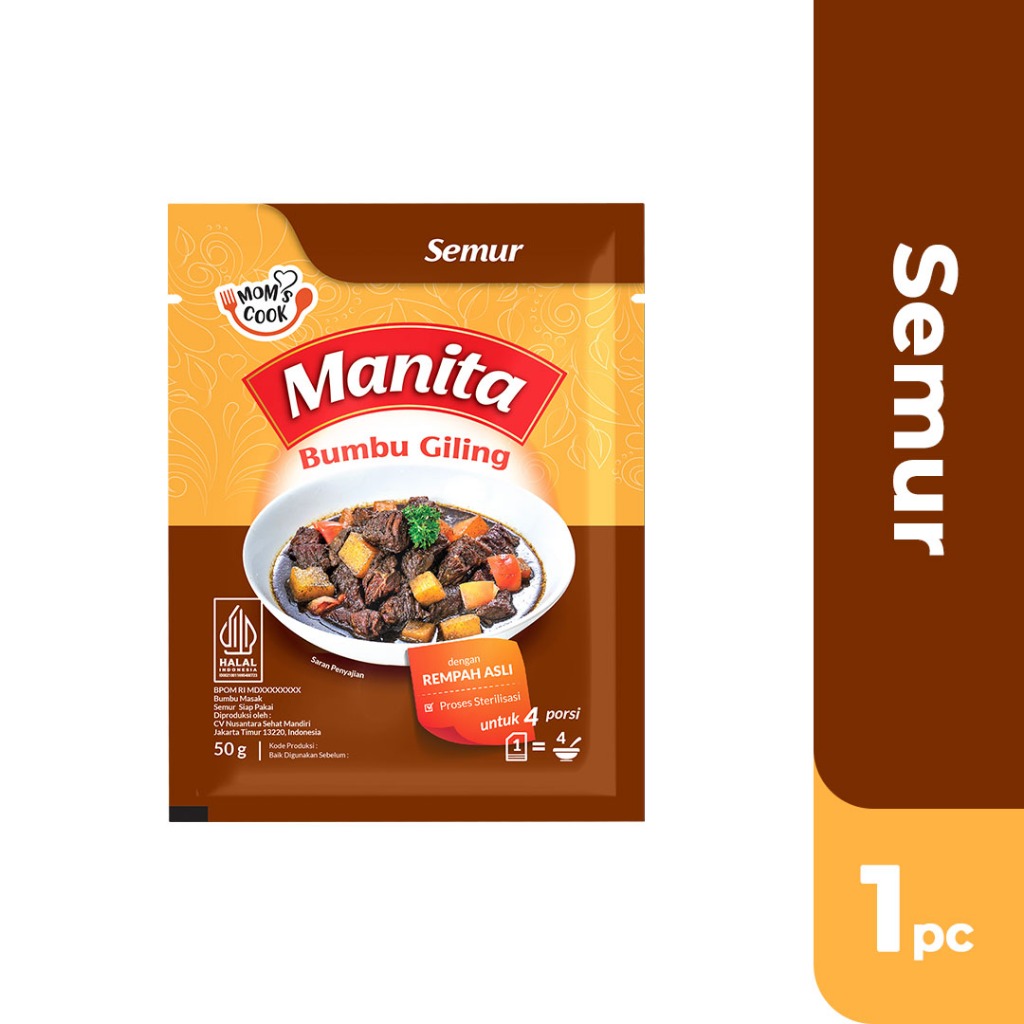 

MANITA Bumbu Masak Semur 50gr