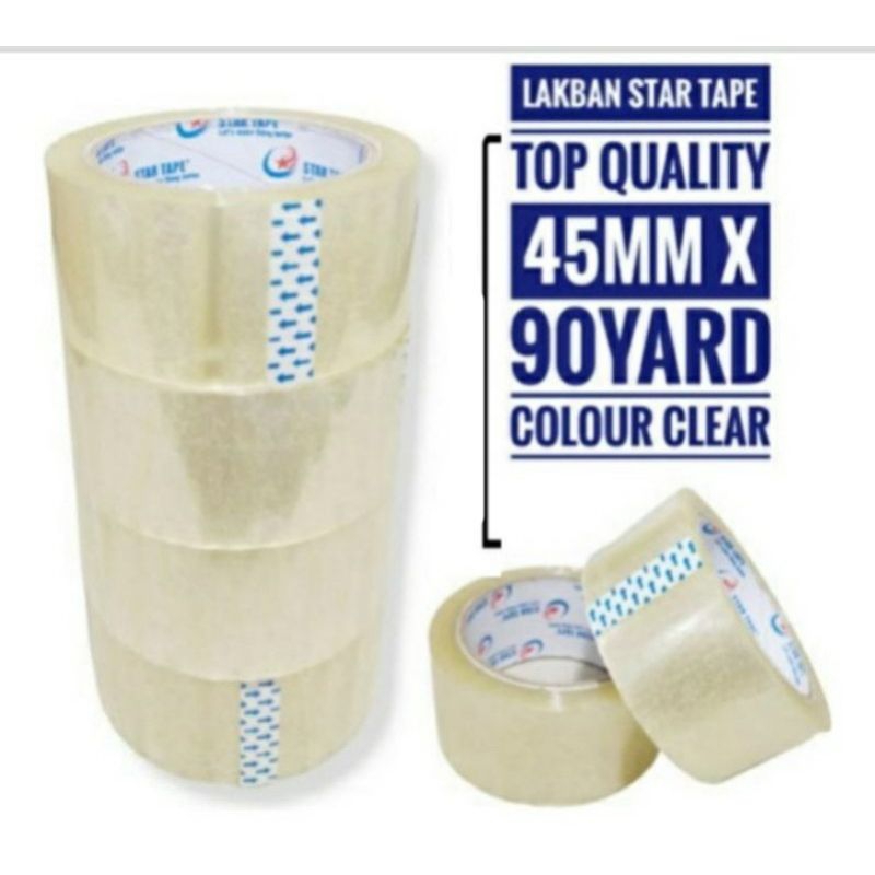 

LAKBAN BENING DAN COKLAT BESAR 200 YARD x 45 ISOLASI TAPE PALING MURAH