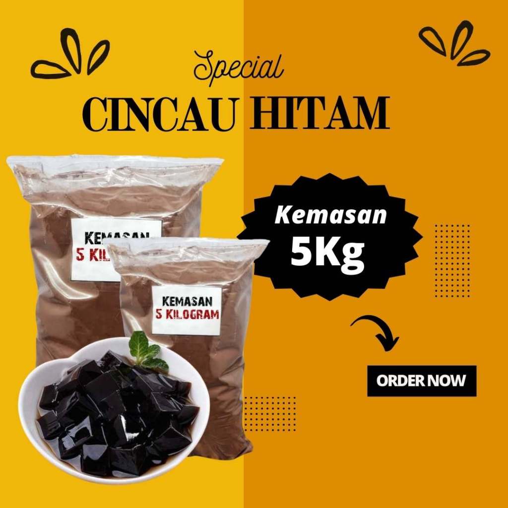 

Janggelan Cincau Hitam/Cincau Hitam Instan/Cincau Hitam Powder Malang Kemasan 5Kg