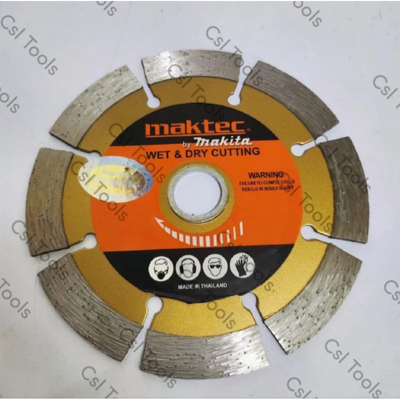Diamond Wheel MAKTEC Kering / Mata Pisau Potong Gerinda Dry 4"  Maktec