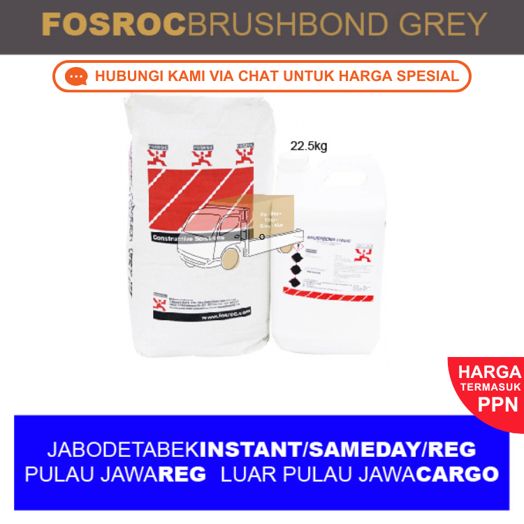 FOSROC Brushbond Grey / Waterproofing 22.5 Kg / set