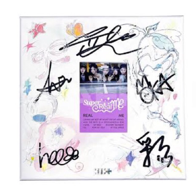 READY STOCK OFFICIAL ILLIT SUPER REAL ME SIGNED MWAVE