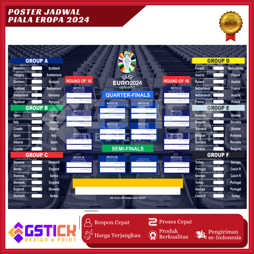 

POSTER JADWAL EURO 2024/PIALA EURO 2924