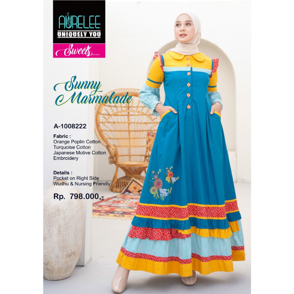 GAMIS DRESS A-1008222 AURELEE