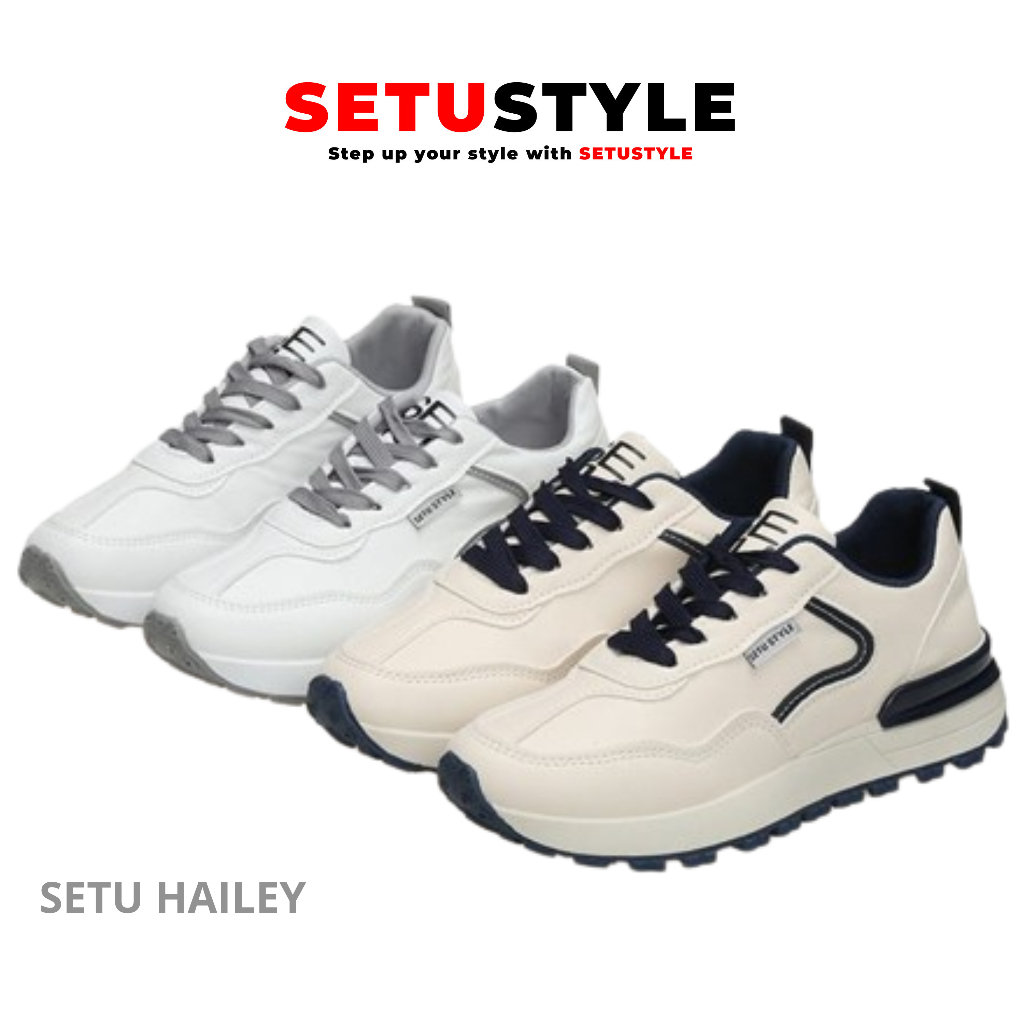 SETU Style Hailey Sepatu Sneakers Wanita Casual Sport Olahraga Running Lari Cewek Shoes