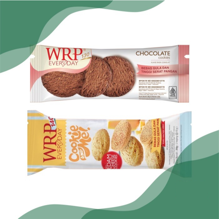 

WRP Everyday Cookies 30g - Snack Diet, Camilan Sehat