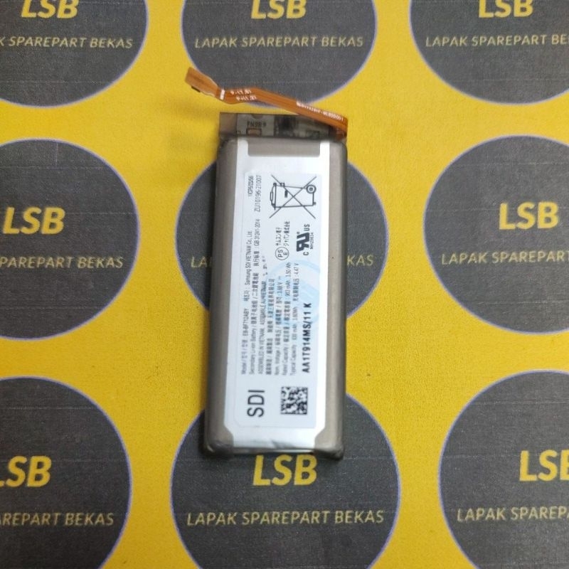 BATTERY BATRE BATERAI SAMSUNG Z FLIP 3 SM-F711B EB-BF712ABY ORIGINAL BEKAS