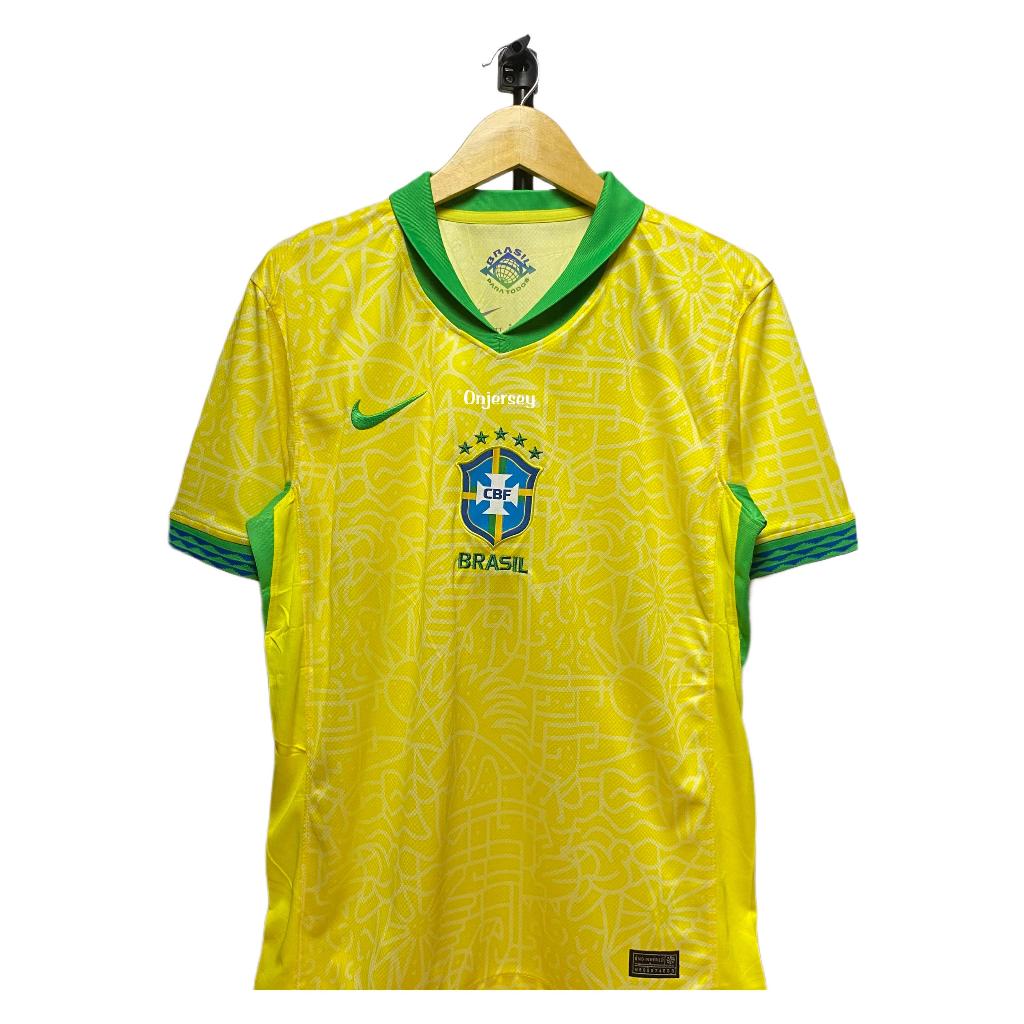 JERSEY BAJU BOLA COPA BRAZIL HOME COPA 2024 JERSEY GRADE ORI GO BRAZIL TERBARU