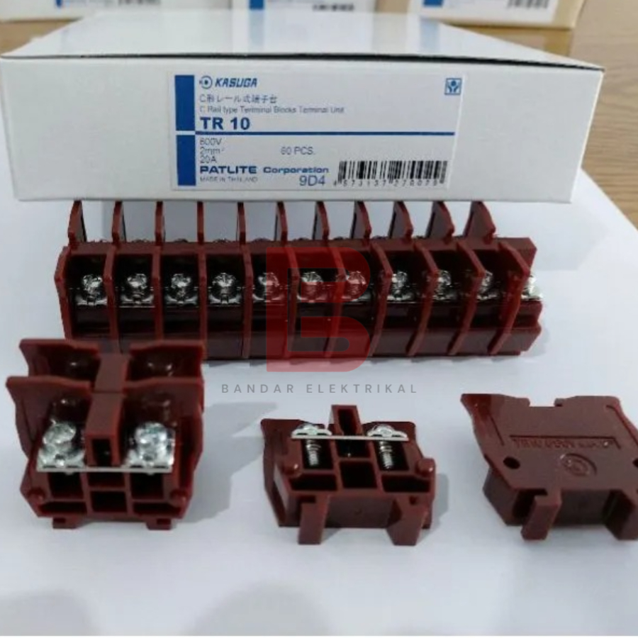 TERMINAL BLOCK BLOK TR-10 / TR10 10A MODEL KASUGA FORT
