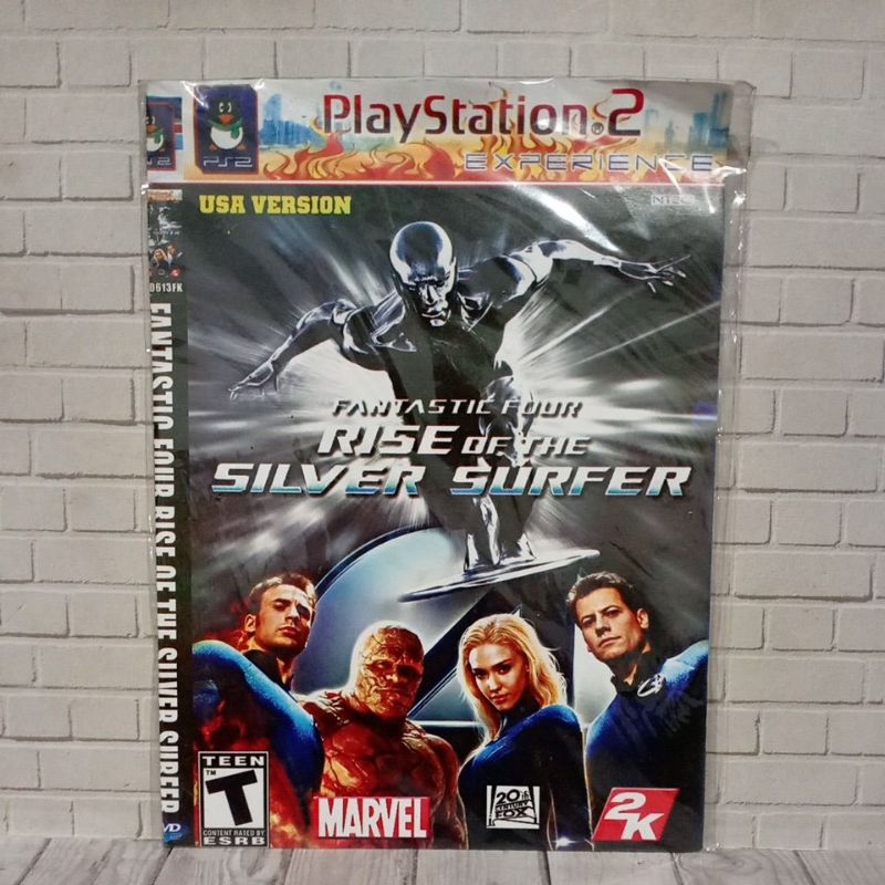 CD Kopab PS2 Fantastic Four Rise OF The Silver Surfer