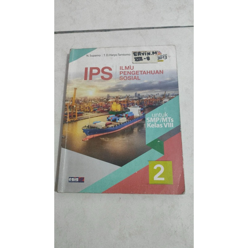 IPS ERLANGGA KELAS 8 VIII SMP