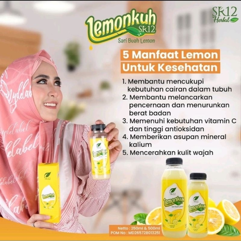 

Lemonkuh sr12 99% sari lemon 500ml