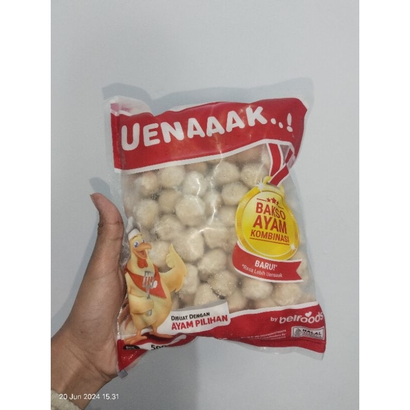 

uenak bakso mutiara isi 50pcs 500gr