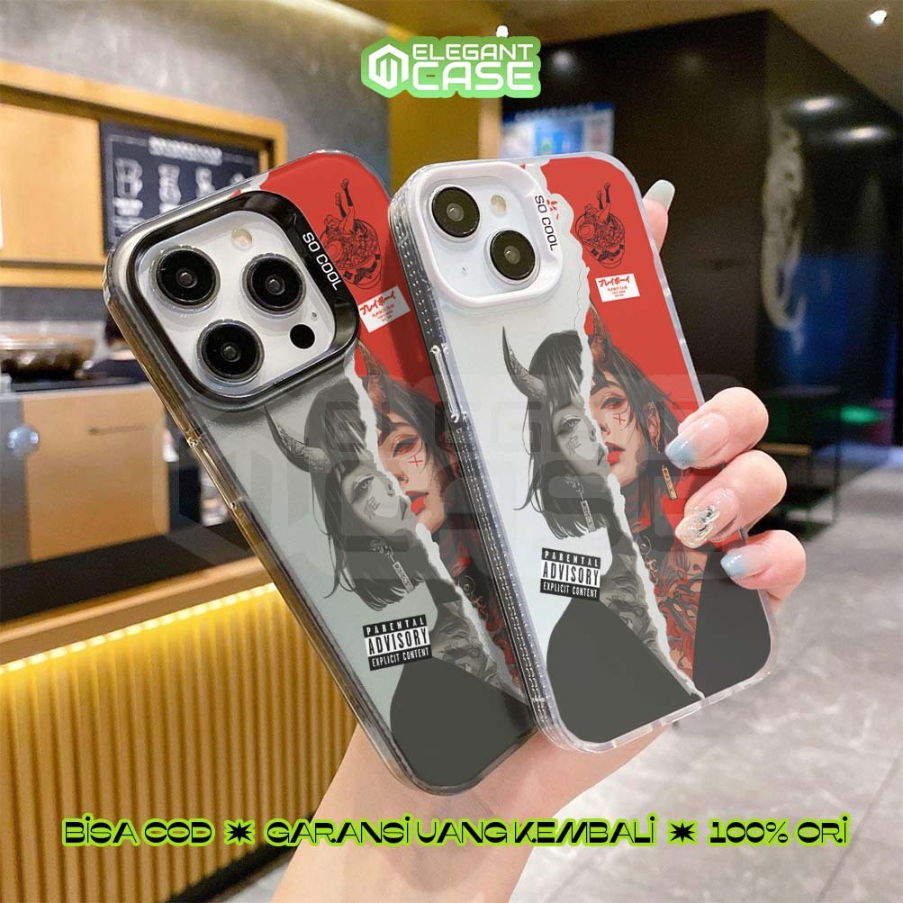 ELEGANT CASE HOLOGRAM P0CO M3 M6 PRO 4G X3 X3 PRO F3 F4 M5S C65  X5 5G X5 PRO 5G  F4 GT X6 5G X6 PRO