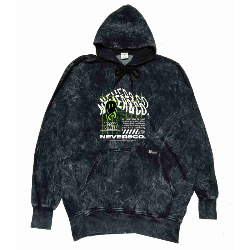 Hoodie Washing Neverstop Cotton Fleece tebal GRAMASI 280