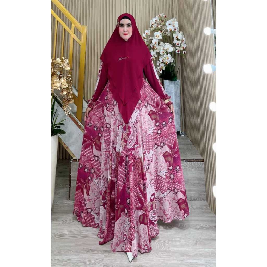 SAVNA LABEL/ FELIZA SYARI / FELIZA SET SYARI / SET SYARI CERUTY BABYDOLL / GAMIS SET SYARI / ONESET 