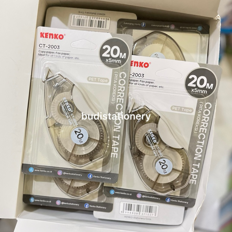 

(MIN. 3 PCS) KENKO CORRECTION TAPE CT-2003 ( 20 M X 5 MM )
