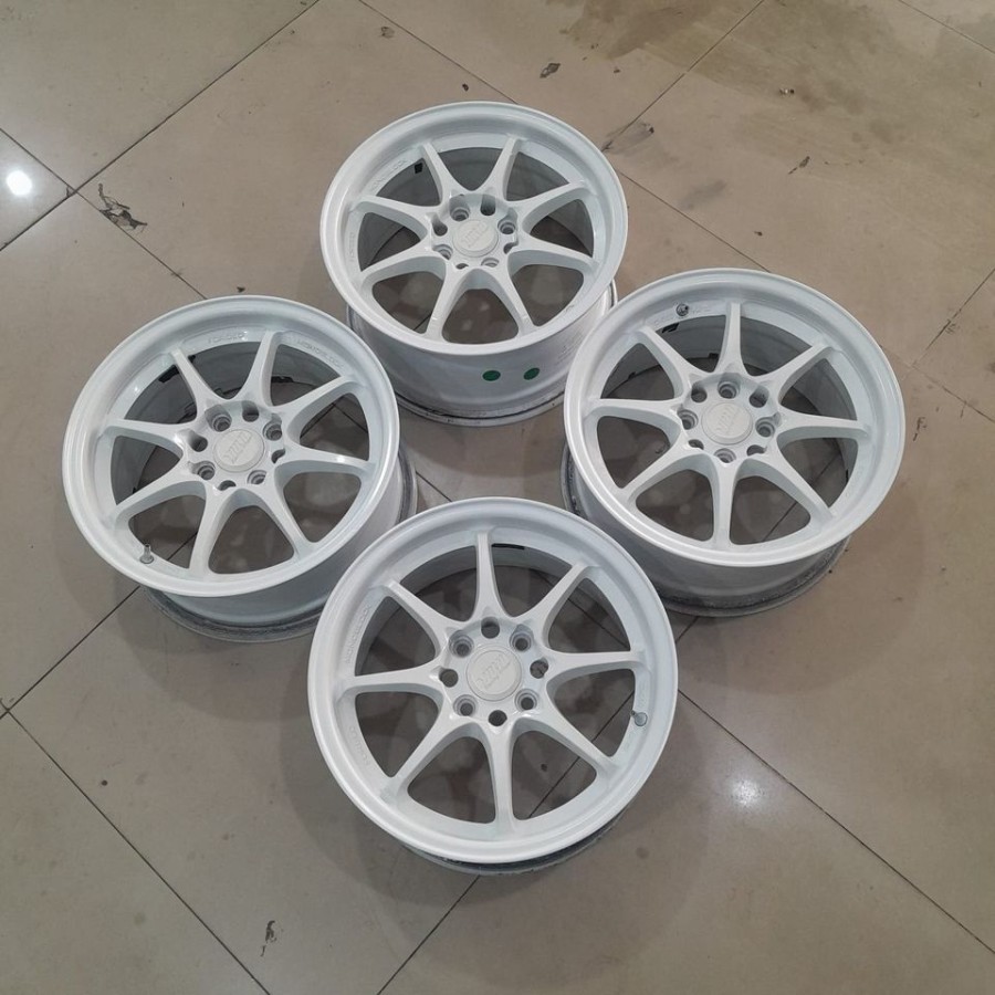 Velg seken bekas racing ce28 ring 15 baut 4x100 seken velg only gratis ongkir