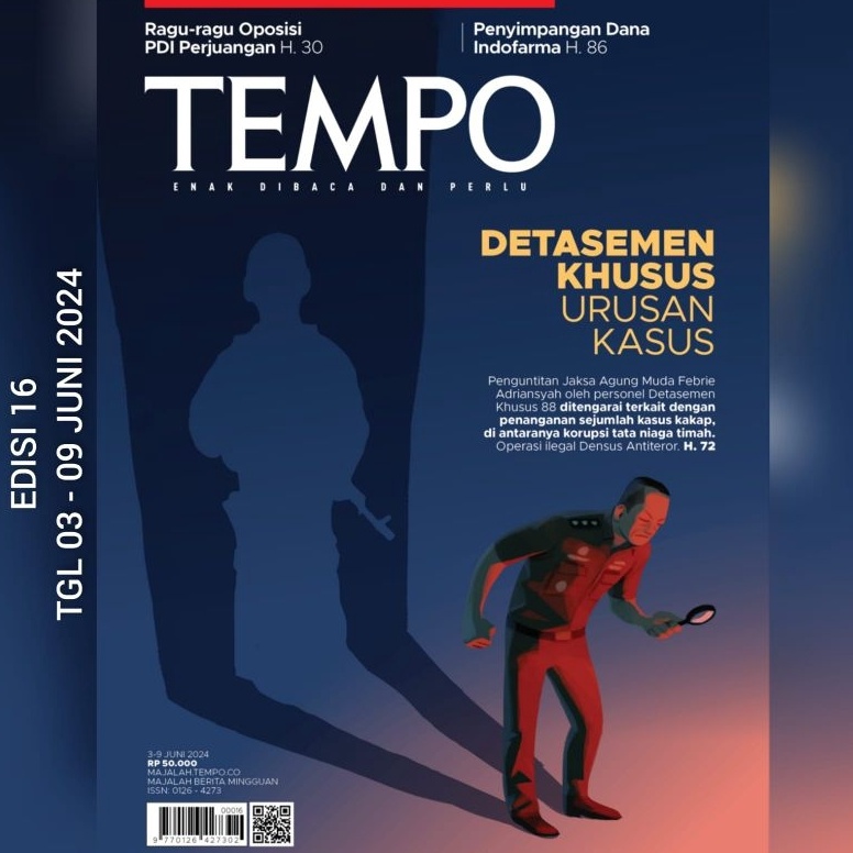 Beli Dong MAJALAH TEMPO EDISI BULAN MEI  JUNI 224