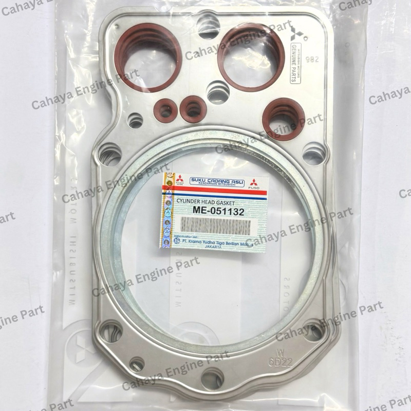 PACKING HEAD GASKET CYLINDER HEAD MITSUBISHI 6D22-6D22T | 6D24-6D24T PLAT ASLI MITSUBISHI THAILAND (