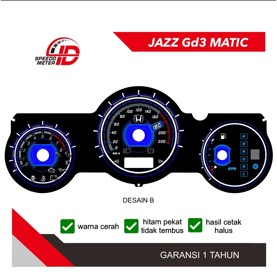 PANEL SPEEDOMETER JAZZ GD3 MATIC