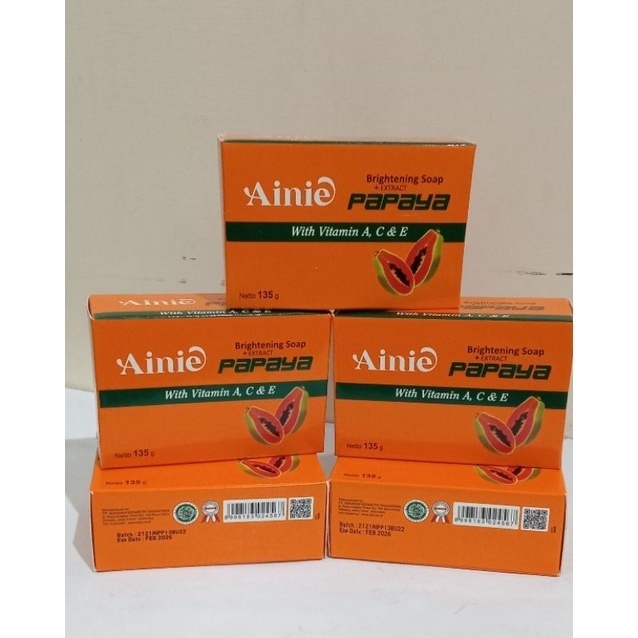 SABUN PAPAYA AINIE 135 ORIGINAL