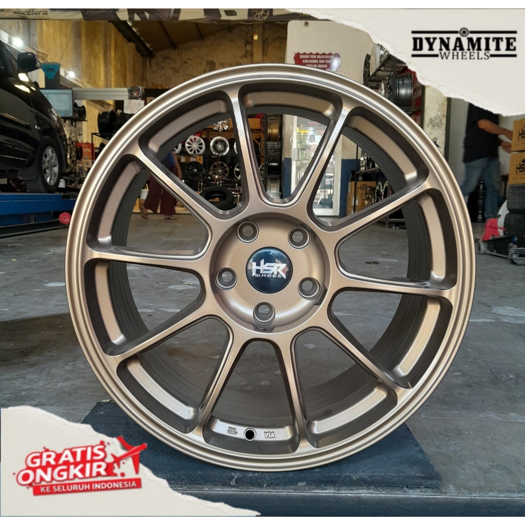 Velg Mobil HSR ZERO Terbaru Ring 18 Pcd 5 x 114,3 Cocok Untuk Toyota Zenix Accoed Civic Turbo Rush