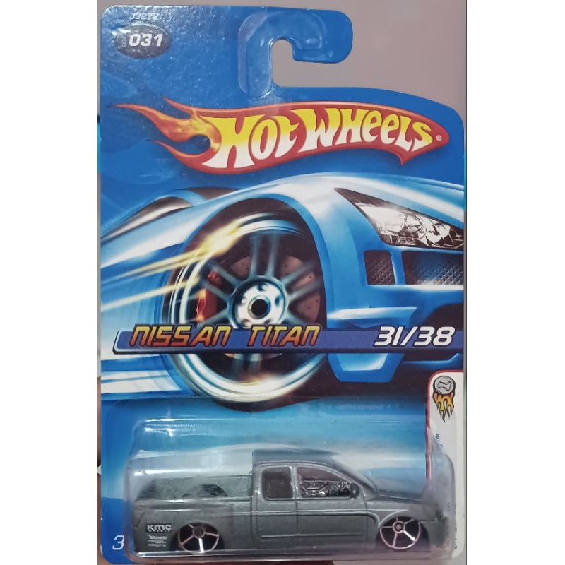 Hot Wheels Blue Card Nissan Titan First Edition