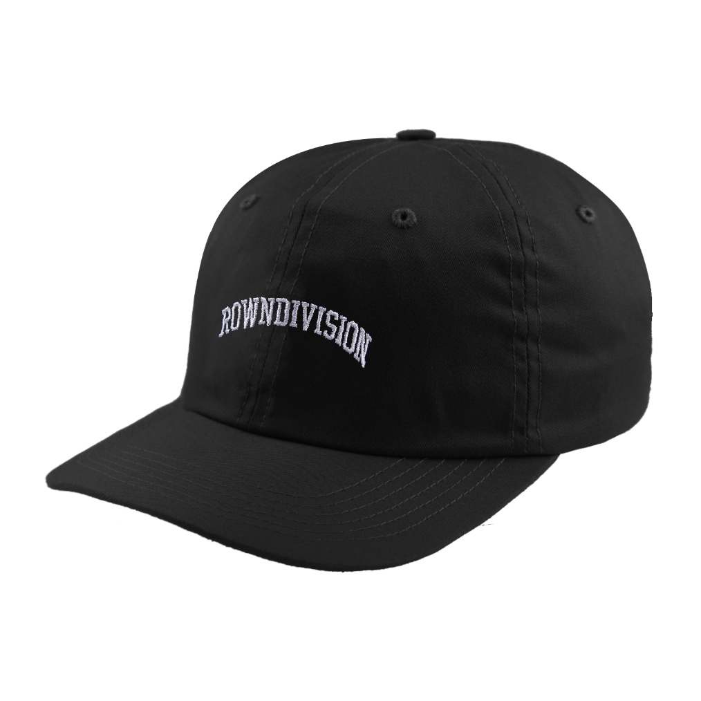 KODE H35X Rown Division Topi Polocaps Hat Distin Black
