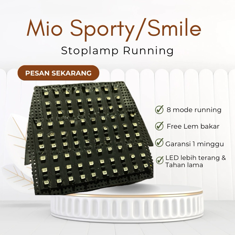 Lampu stoplamp running mio sporty /smile