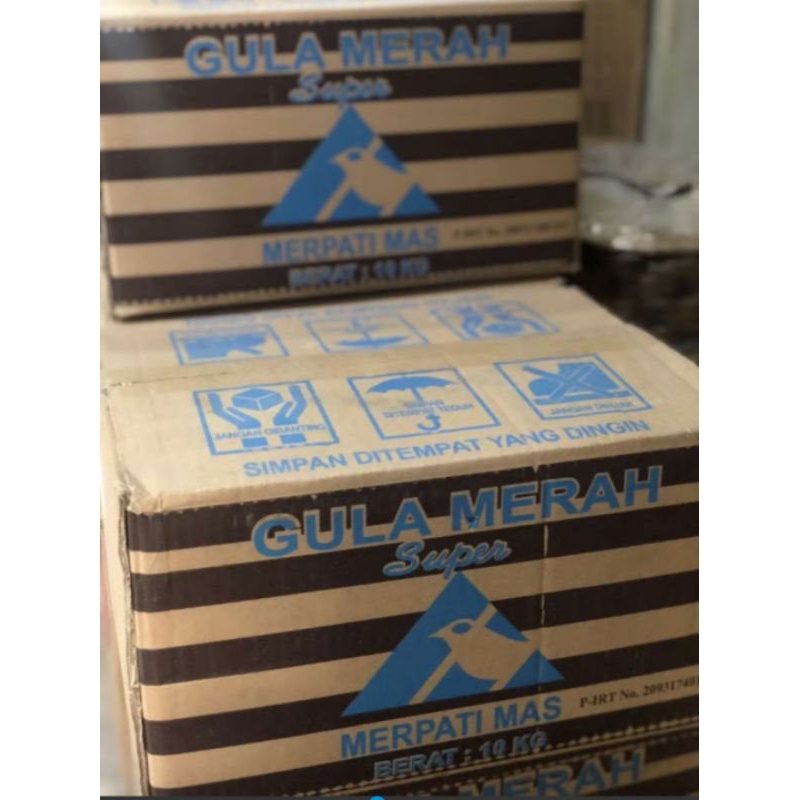 

GULA MERAH MERPATI DUS ISI 10 KG