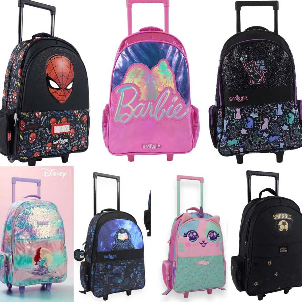 KODE G49J SMIGGLE Tas Trolley Bag Anak  Tas Troli Trolly serbalaris88