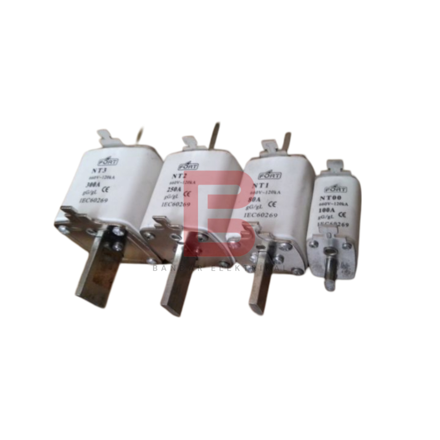 NH Fuse 25A 35A 40A 50A 63A 80A 100A 125A 160A Type NH-00 / NT-00 FORT