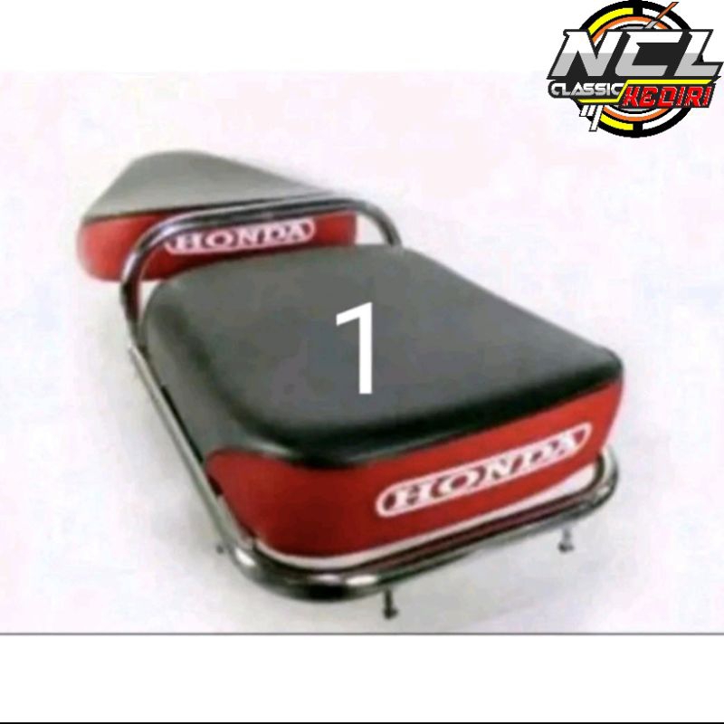 JOK PISAH HONDA C70 C50 HITAM MERAH
