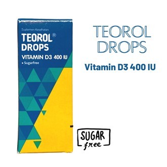 TEOROL DROPS VITAMIN D3 UNTUK BAYI DAN ANAK