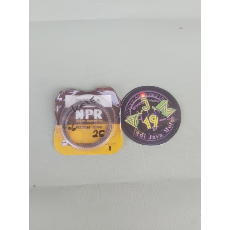 Ring Piston Seher Kawasaki Kaze R Os Oversize 100 NPR