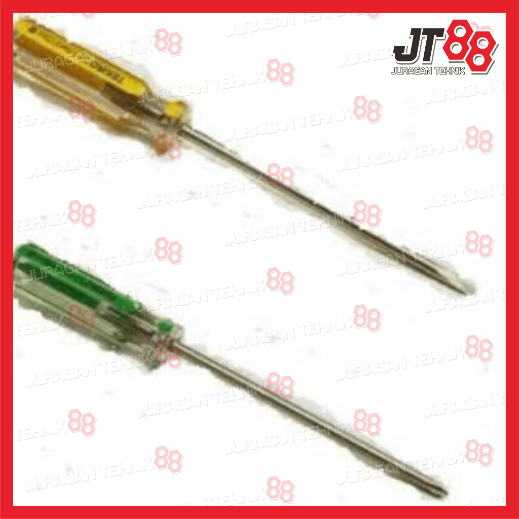 Obeng Gagang Kristal (+) Plus ( - )PH0 / In Line Screwdriver TEKIRO PH0 3.2
