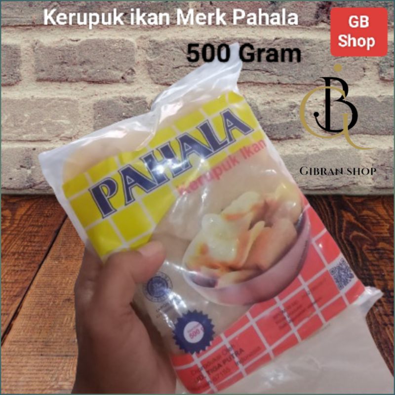 

kerupuk ikan Merk Pahala 500 Gram