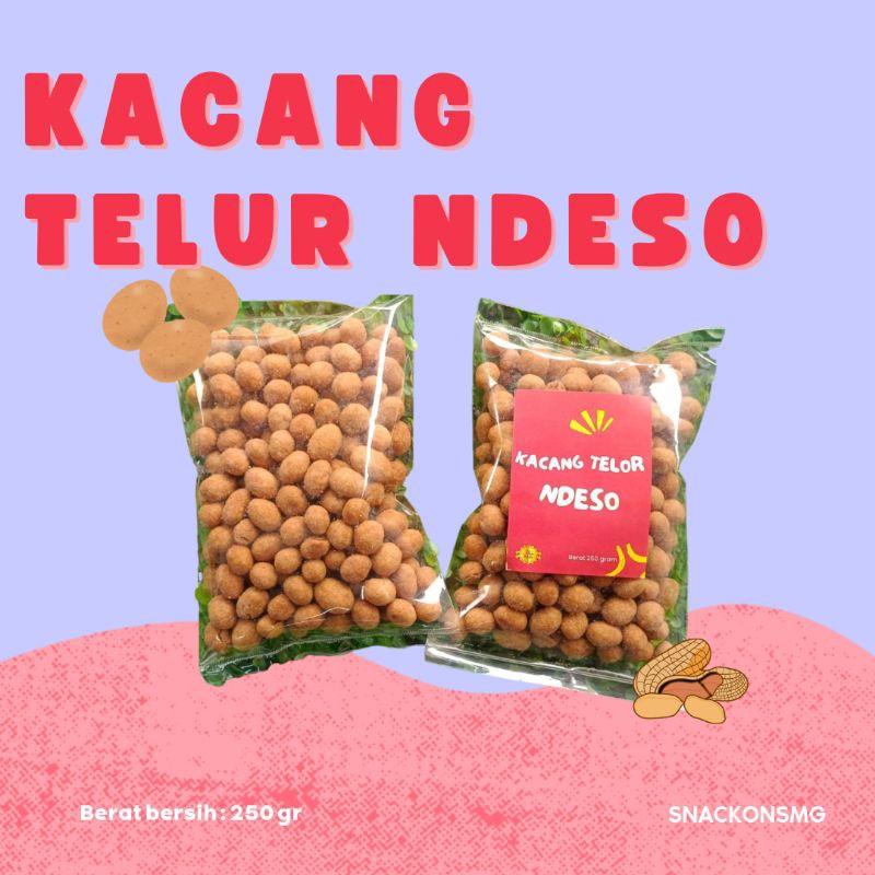 

Kacang Telur Ndeso 250gr