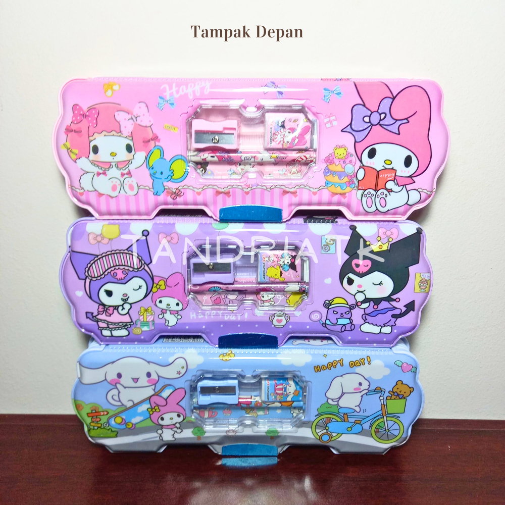 

Tempat Pensil Magnet Stationery Set Alat Tulis SNR LPY 66-57 65093 A-7805 Motif Kuromoi/Cinnamon/Melody