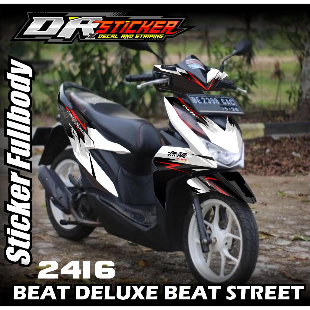 2416 List Variasi Sticker Motor New Beat Street - Sticker Beat Deluxe 2020-2023 full body