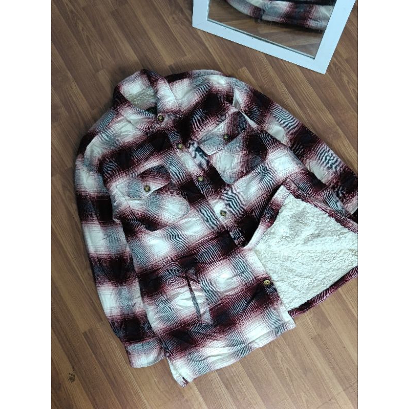 Flannel Veterano Wool Sherpa BayLeaf