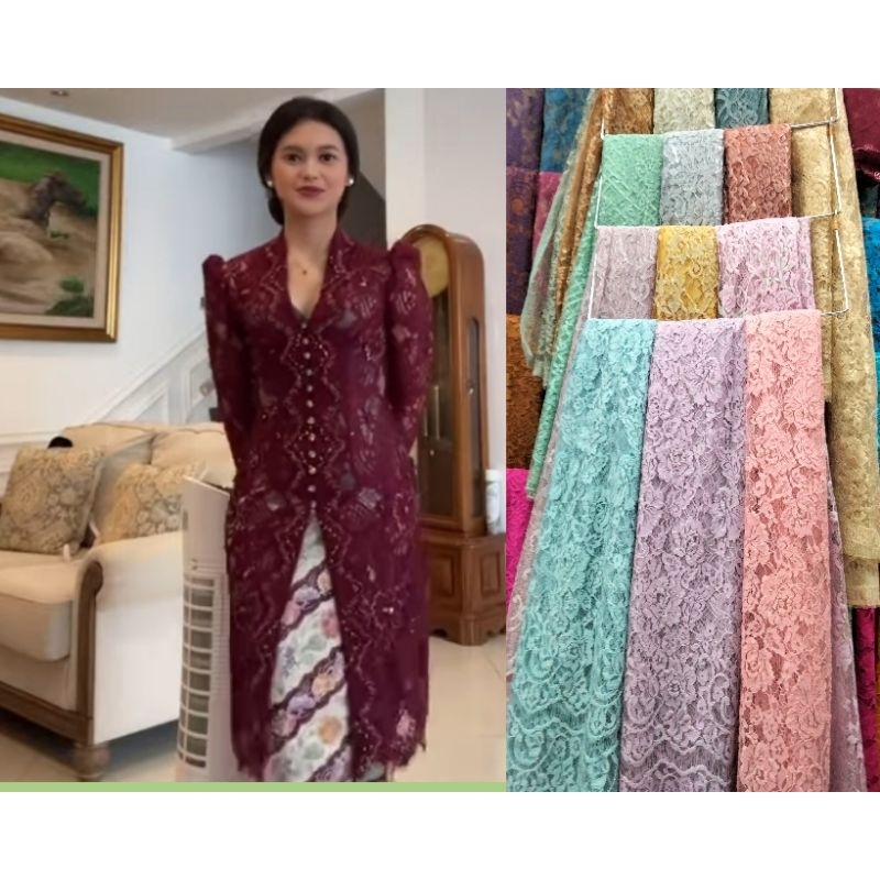 Kebaya kartini panjang