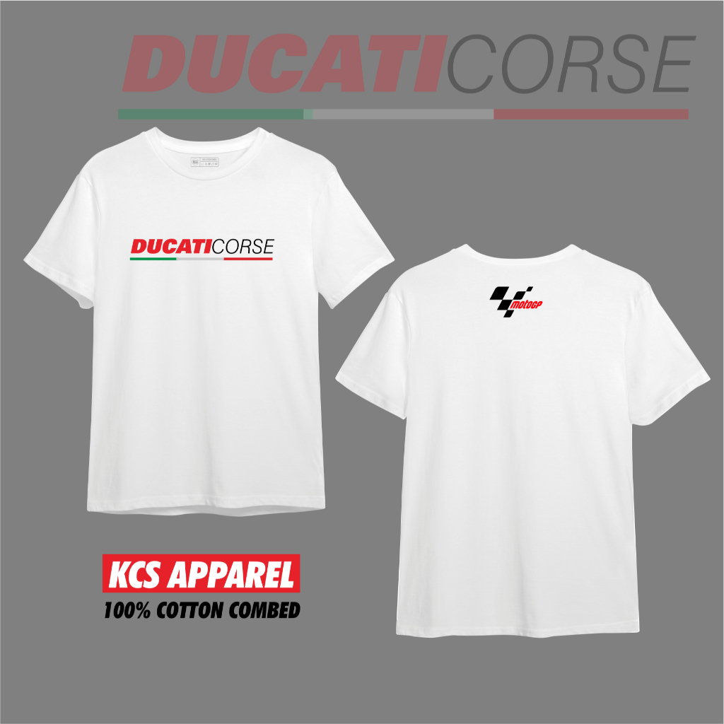 Kaos ducati corse sirkuit mandalika lombok motogp