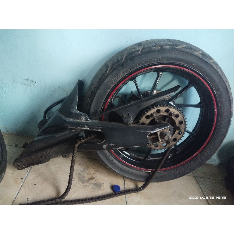 arm set pengereman tanpa velg original copotan r15v3