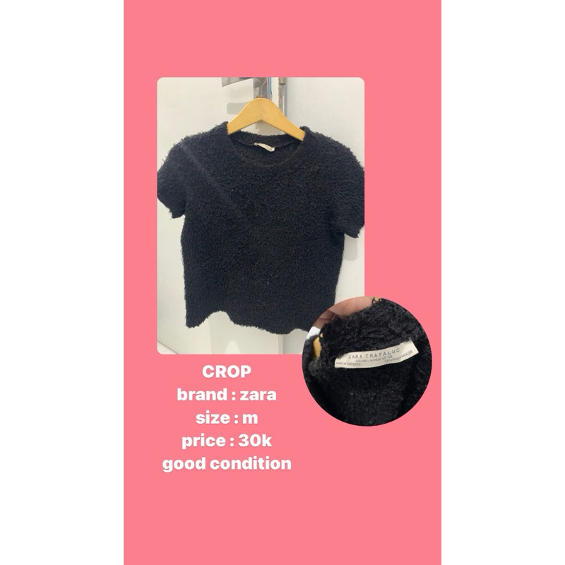 Preloved Zara Crop