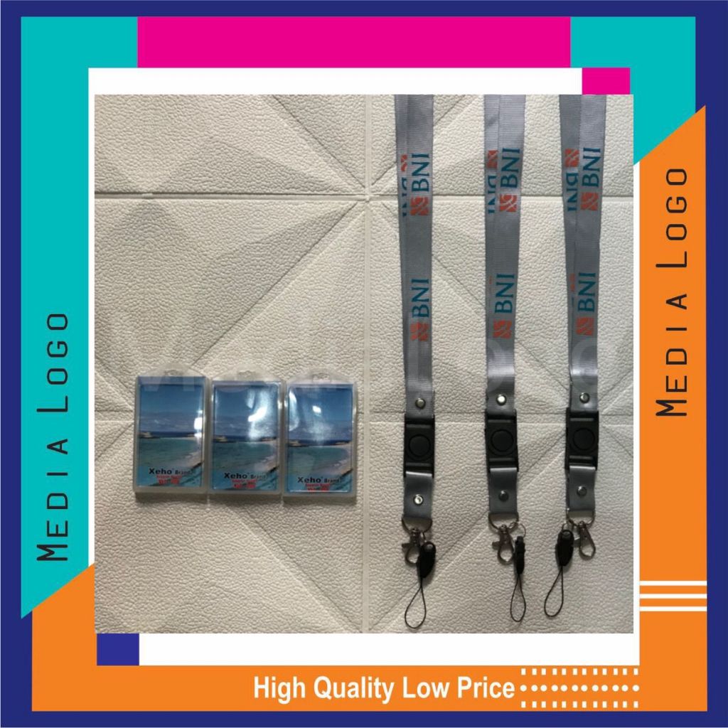 

BANK BNI Lanyard ID CARD/Gantungan ID Card (Paket Murah)