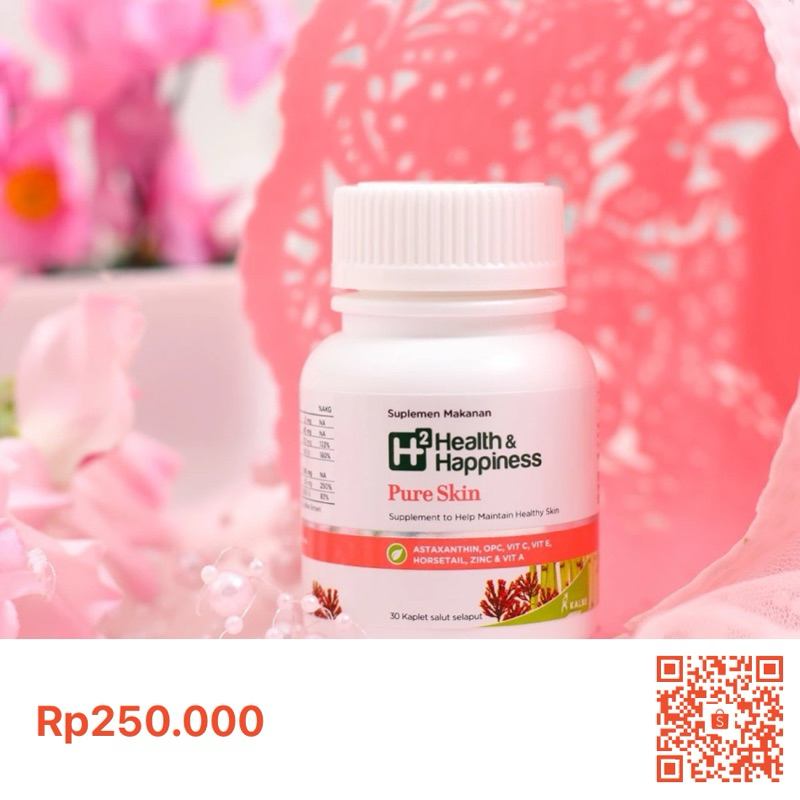 PRELOVED/BEKAS GODDESSKIN ATHENA SKINCARE H2 PURE SKIN / SUPPLEMENT ANTI JERAWAT DR RICHARD DOKTER R