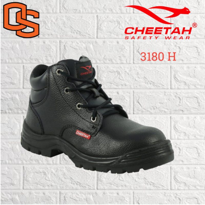 Sepatu Safety Cheetah 3180 H / Sepatu Kerja Pria / Safety Shoes Cheetah Original