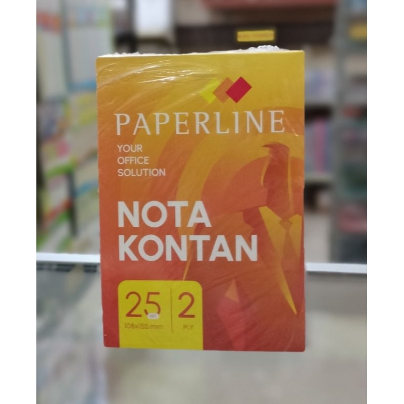 

Nota Kontan Paperline Kecil 2 Rangkap (per 1 pcs)